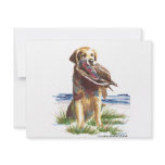 Hunt Golden Retriever Custom Invitation