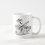 Hunter and Dog Cartoon Coffee Mug