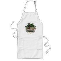 Hunter Horse Jumping Long Apron