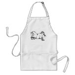 Hunter Jumper Art Aprons
