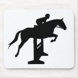 Hunter Jumper Horse & Rider Mousepads