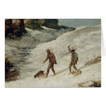 Hunters in the Snow or The Poachers cards