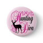 Hunting Diva Pin