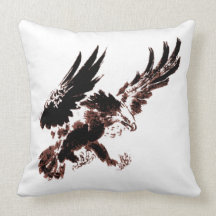 Hunting Eagle American MoJo Pillow