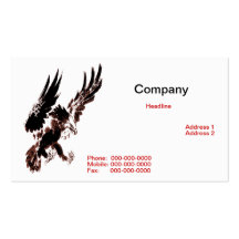 Hunting Eagle Business Card