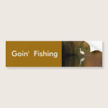 Hunting Egret bumper stickers