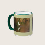 Hunting Egret mugs