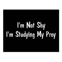 Hunting For Prey Postcard