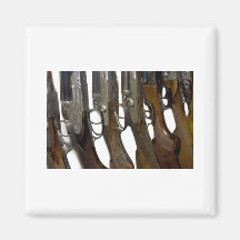 hunting guns refrigerator magnets