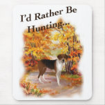 hunting hound dog mouse pads