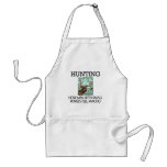 Hunting. How men with small penises feel macho. aprons
