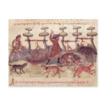 Hunting with Nets Postcard