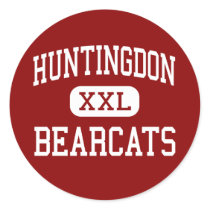 Huntingdon - Bearcats - Area - Huntingdon Round Stickers