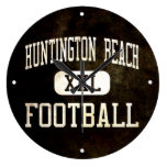 Huntington Beach Oilers Football Wallclocks