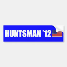 Huntsman for President 2012 Bumper Sticker