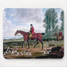 Huntsman to his majestys harriers mouse pads
