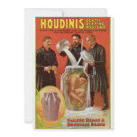 Huodini's Death Defying Mystery, 1908 Poster invitations