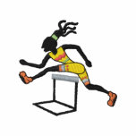Hurdler embroidered shirts