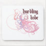 Hurdling Babe Mouse Mat