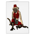 Hurdy Gurdy 3D Music Monkey 12 cards