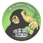 Hurling Monkey Window stickers