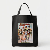 Hurly-Burly Extravaganza and Refined Vaudeville Canvas Bag