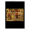 Hurly-Burly Extravaganza and Refined Vaudeville cards