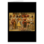Hurly-Burly Extravaganza and Refined Vaudeville cards