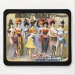 Hurly-Burly Extravaganza and Refined Vaudeville mousepads