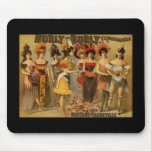 Hurly-Burly Extravaganza and Refined Vaudeville mousepads