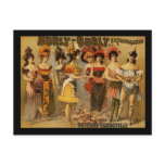 Hurly-Burly Extravaganza and Refined Vaudeville postcards
