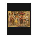 Hurly-Burly Extravaganza and Refined Vaudeville postcards