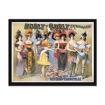 Hurly-Burly Extravaganza and Refined Vaudeville postcards