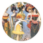 Hurly-Burly Extravaganza and Refined Vaudeville stickers