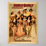 Hurly Burly Extravaganza - Burlesque posters