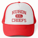 Huron - Chiefs - High School - New Boston Michigan hats