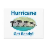 Hurricane. Get Ready! postcards