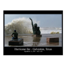 Hurricane Ike Postcard