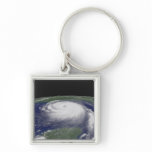 Hurricane Katrina Satellite image Key Chain