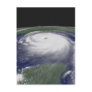 Hurricane Katrina Satellite image Postcard