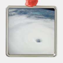Hurricane Rita 3 Christmas Tree Ornaments