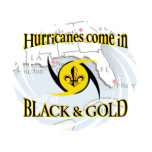 Hurricanes in Black & Gold t-shirts