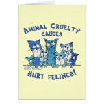 Hurt Felines Animal Cruelty cards