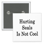 Hurting Seals Is Not Cool Pins