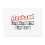 Husband...Big Deal Post Card