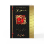 Husband Birthday Card - Happy Birthday Husband