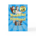 Husband Christmas Card - Love Squirrels