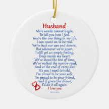 Husband Love Ornaments