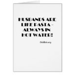 Husbands Greeting Card