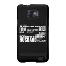Husbands Wedding Anniversaries Birthdays Qualities Samsung Galaxy S2 Covers
